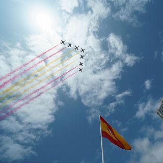 Los reyes presiden el acto central del Día de las Fuerzas Armadas