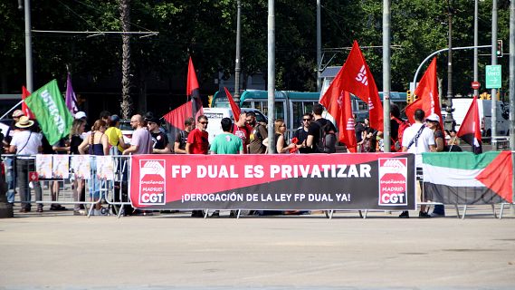 Sindicats educatius reclamen la derogació de la Llei FP DUAL