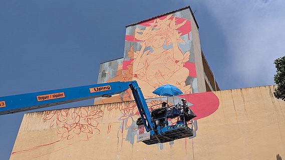 Sant Andreu de la Barca acull el Festival Kromàtic d'art urbà